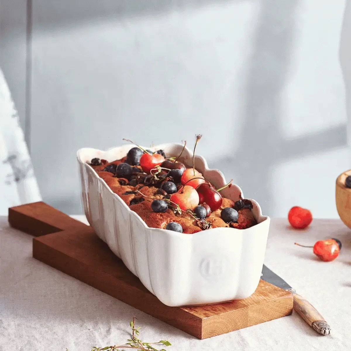 Madeleine Loaf Dish | Clay