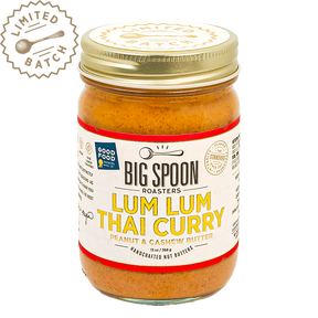 Lum Lum Thai Curry Peanut & Cashew Butter - Big Spoon Roasters - Bluecashew Kitchen Homestead