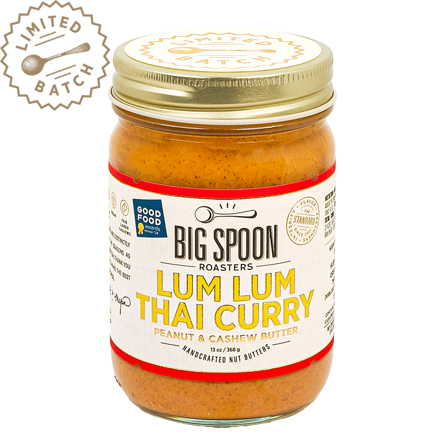 Lum Lum Thai Curry Peanut & Cashew Butter - Big Spoon Roasters - Bluecashew Kitchen Homestead