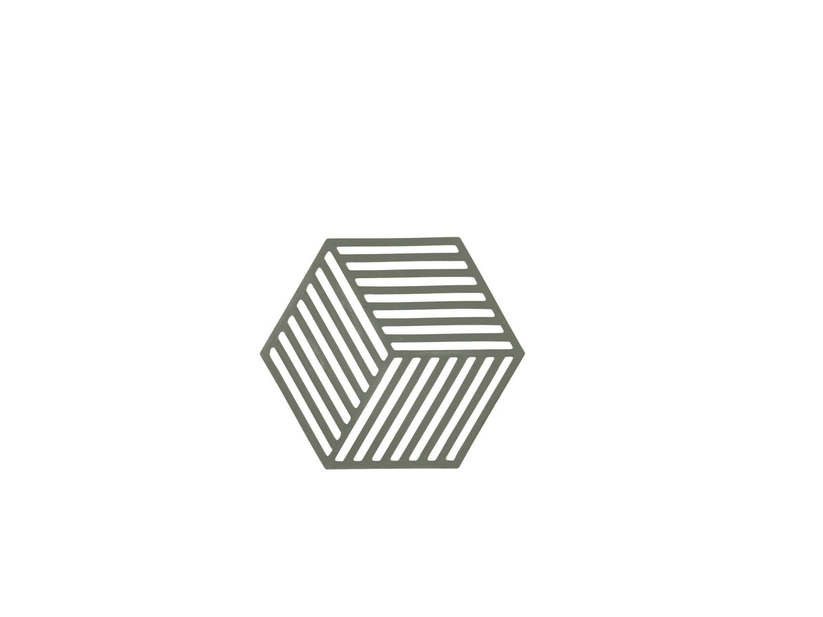 Hexagon Trivet | Olive Green
