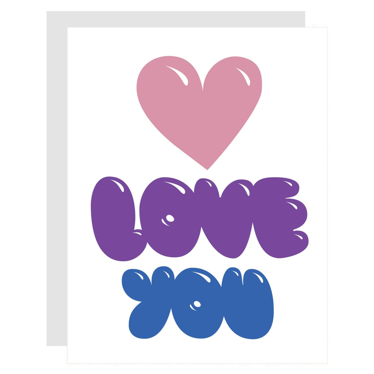 Bubble Love Card - Carla Cards - Bluecashew Kitchen Homestead