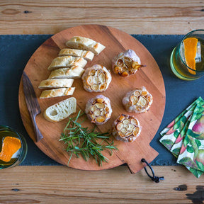 Artisan Round Maple Charcuterie Board