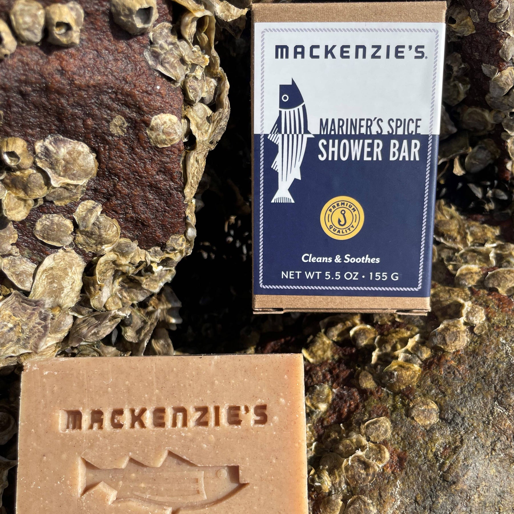 Mariner's Spice Shower Bar - MacKenzie's Fisherman - Bluecashew Kitchen Homestead