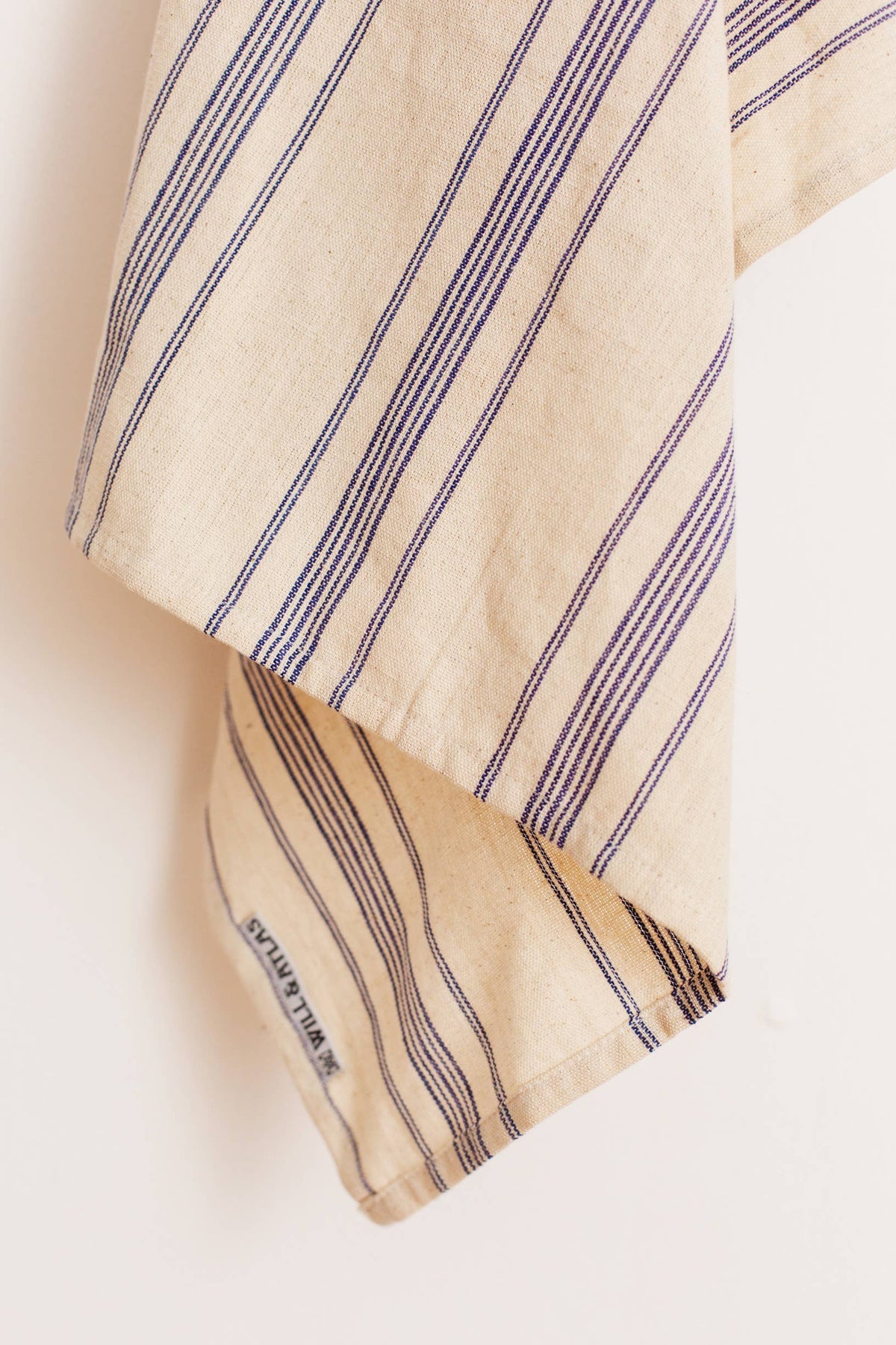 Striped Cotton Tea Towels | Blue - Will & Atlas - bluecashew kitchen homestead