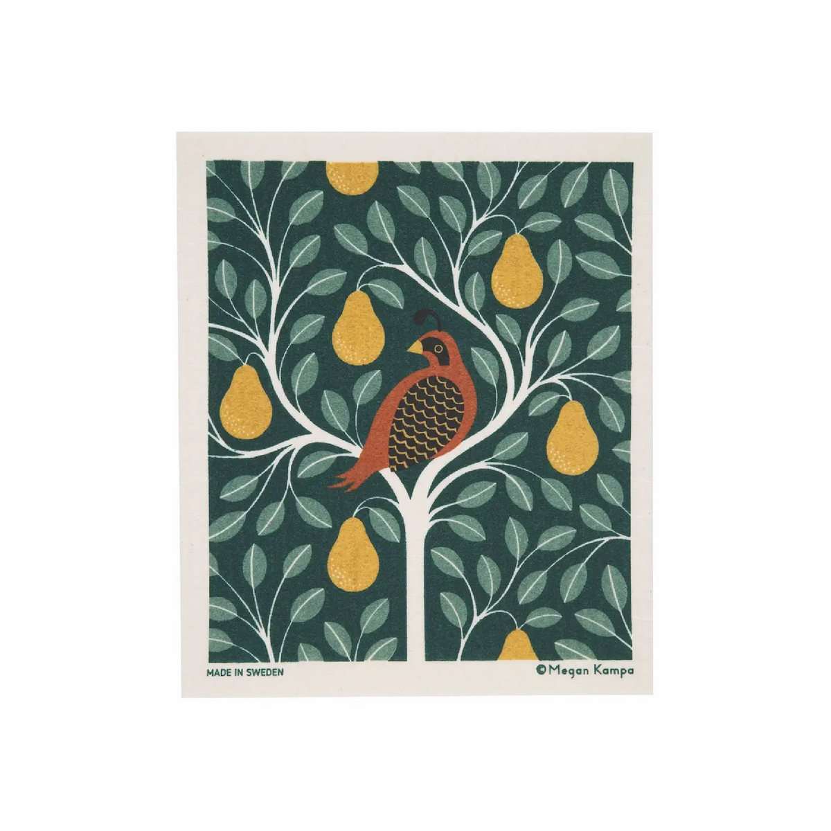 Partridge Swedish Dishcloth