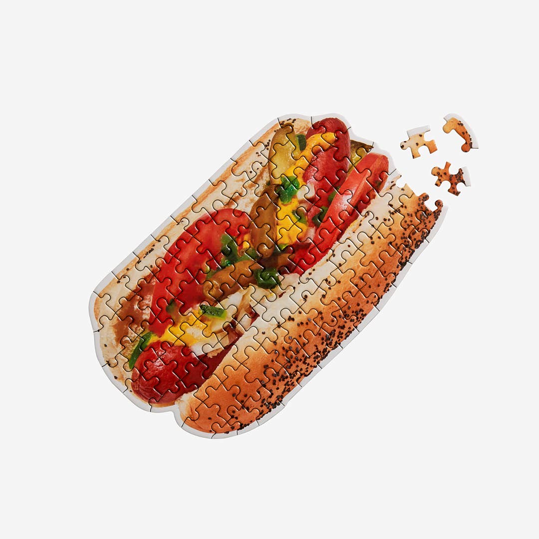 Little Puzzle Thing | Chicago Hot Dog - Areaware - Bluecashew Kitchen Homestead