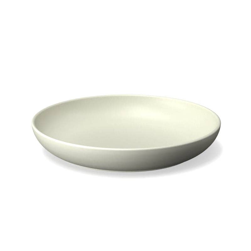 Round Deep Plate | Off White