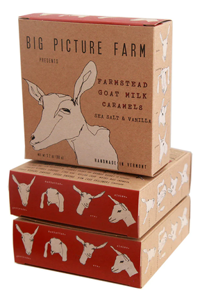Goat Milk Caramel Farm Box | Sea Salt Vanilla