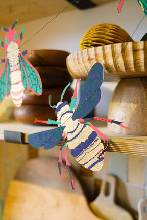 Insects Sewn Garland - East End Press - bluecashew kitchen homestead