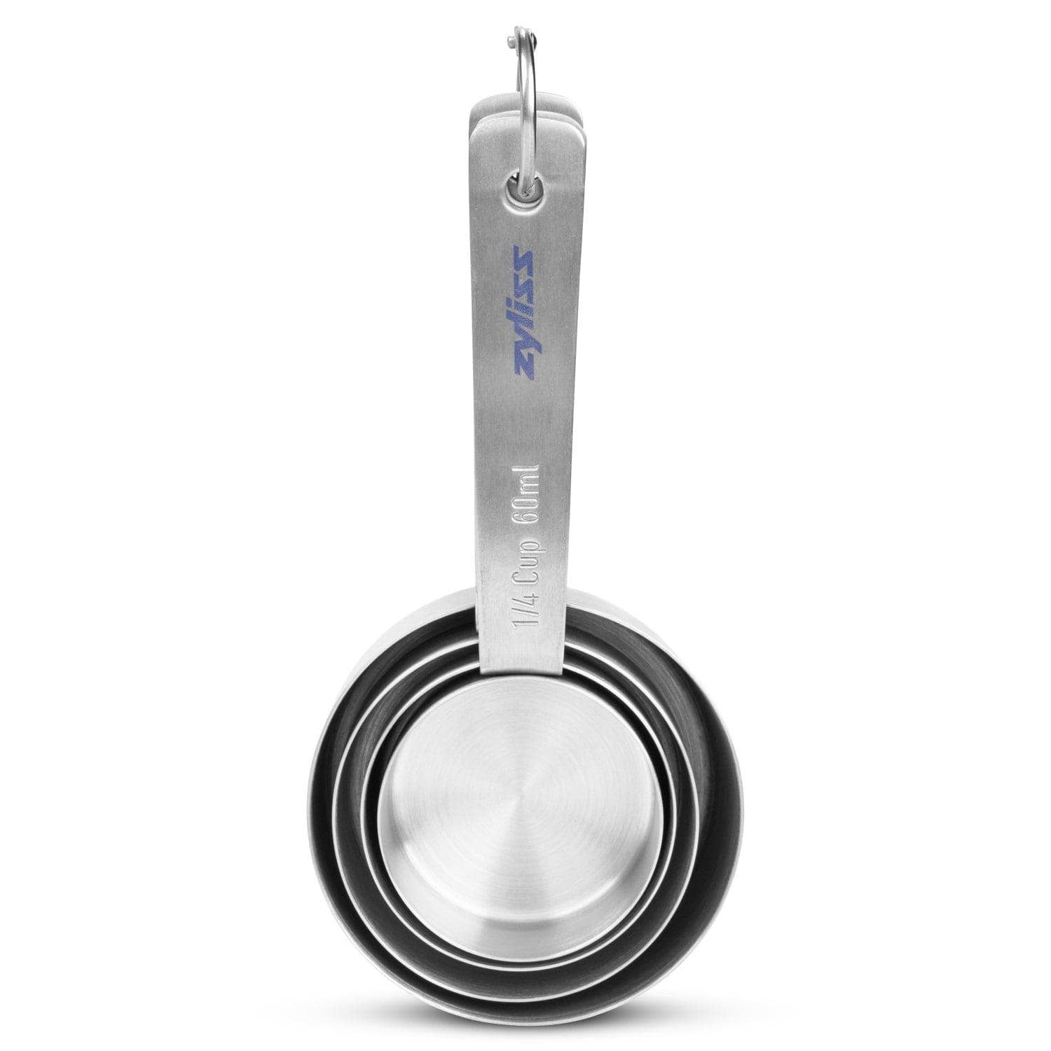 Stainless Steel Measuring Cups - DKHB [Zyliss, Cole & Mason, Swissmar, AdHoc, Ken Hom] - bluecashew kitchen homestead