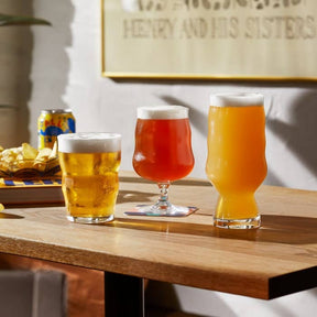 Holmegaard & Mikkeller- Footed Beer Glasses -13.5oz-Set of 2 - Danish Design Collective - bluecashew kitchen homestead