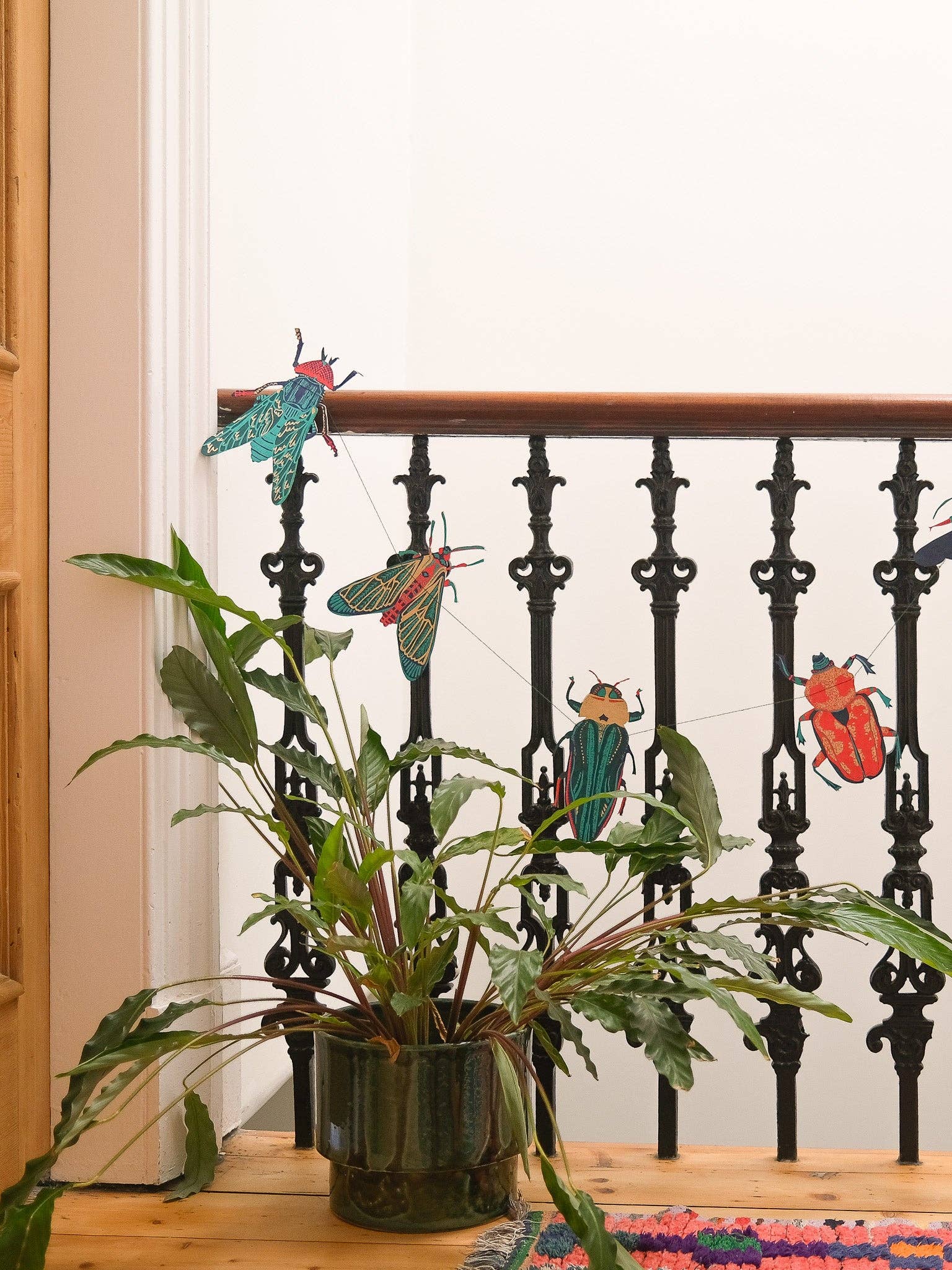 Insects Sewn Garland - East End Press - bluecashew kitchen homestead