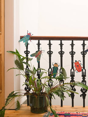 Insects Sewn Garland - East End Press - bluecashew kitchen homestead