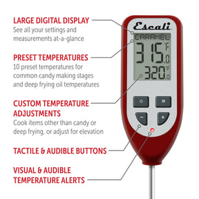 Digital Candy + Deep Fry Thermometer