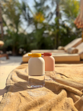 Slim Water Bottle | Ivory + Mimosa