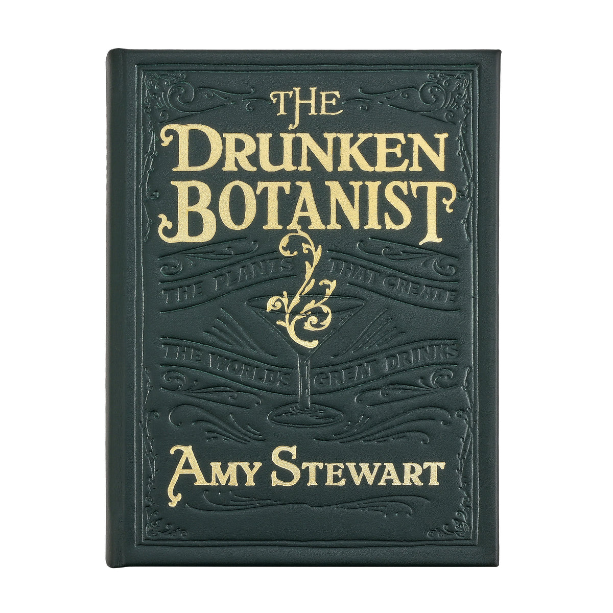 The Drunken Botanist | Leather Bound Edition - graphic image - bluecashew kitchen homestead
