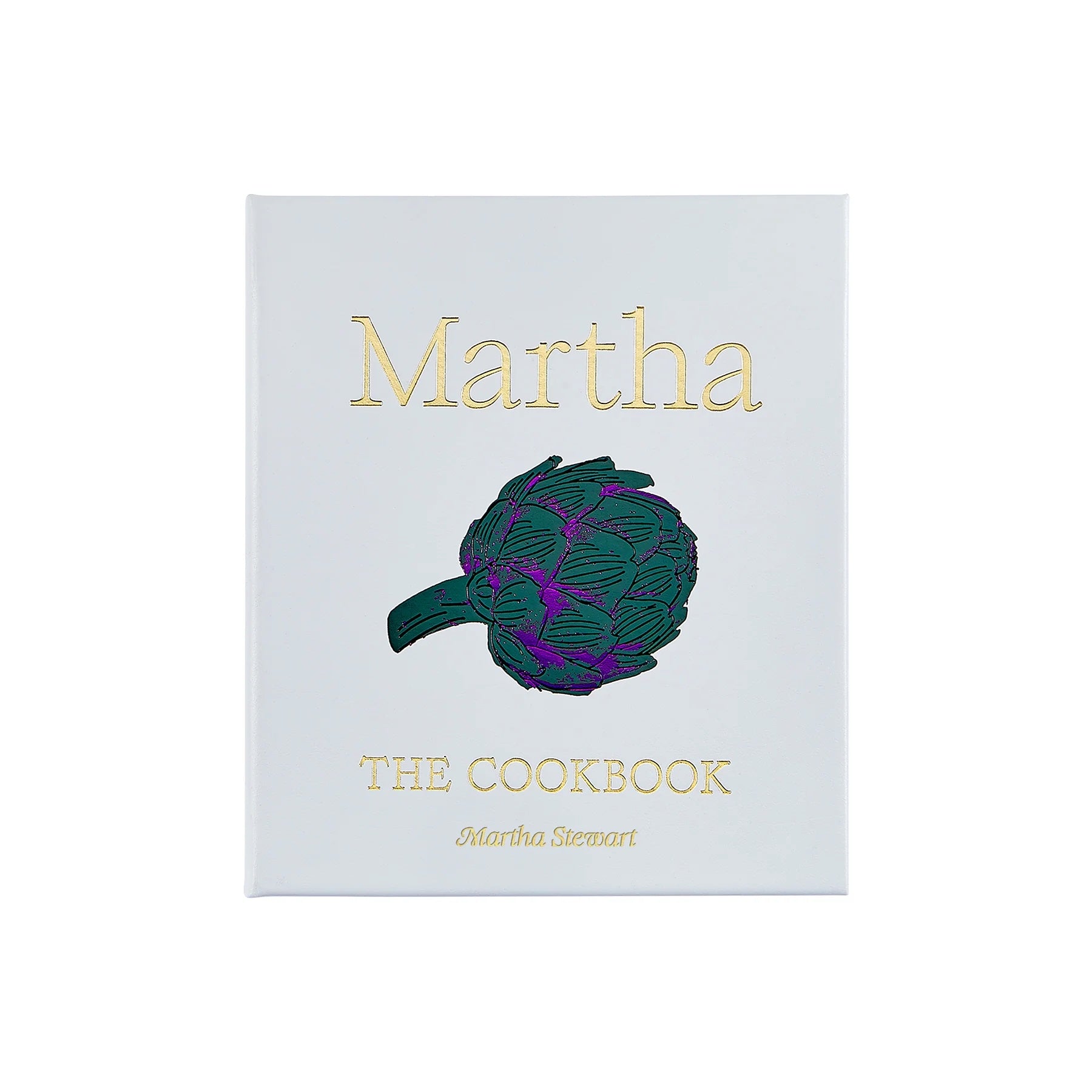 Martha: The Cookbook | Leather Bound Edition - graphic image - bluecashew kitchen homestead