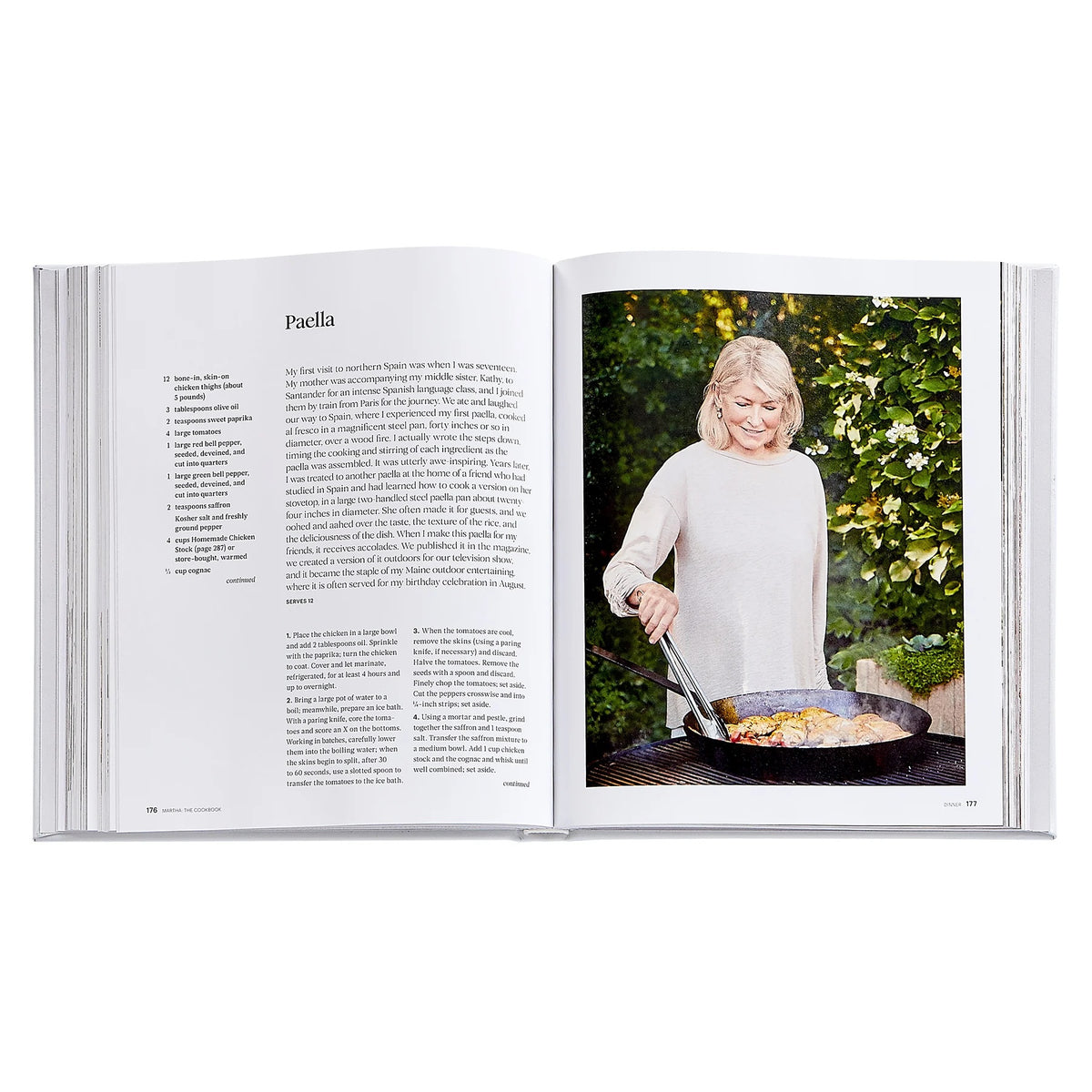 Martha: The Cookbook | Leather Bound Edition - graphic image - bluecashew kitchen homestead