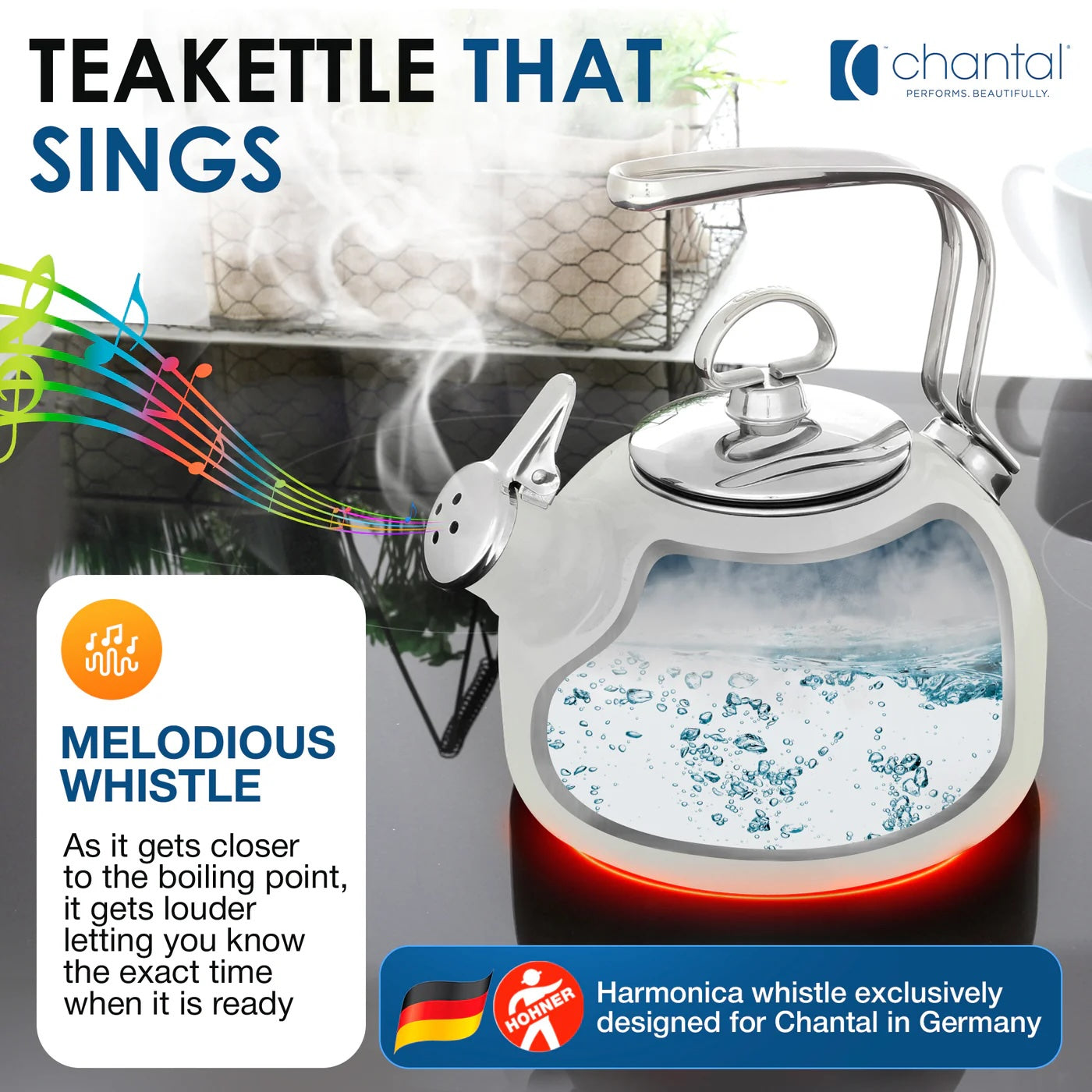 Classic Teakettle | Stainless Steel