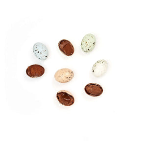 Chocolate Barn Owl Eggs - Ameico - bluecashew kitchen homestead