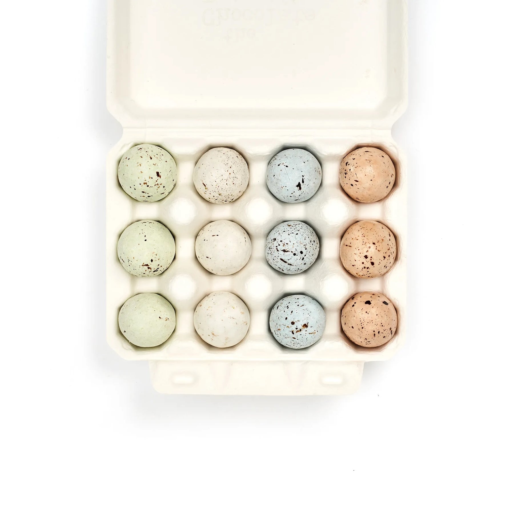 Chocolate Barn Owl Eggs - Ameico - bluecashew kitchen homestead