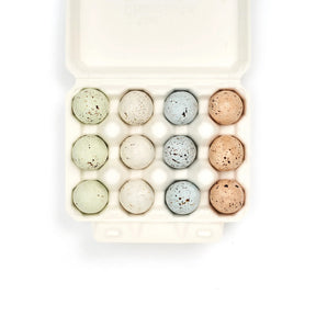 Chocolate Barn Owl Eggs - Ameico - bluecashew kitchen homestead