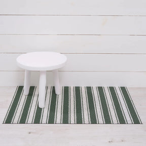 Boardwalk Stripe Shag Utility Mat | Fern