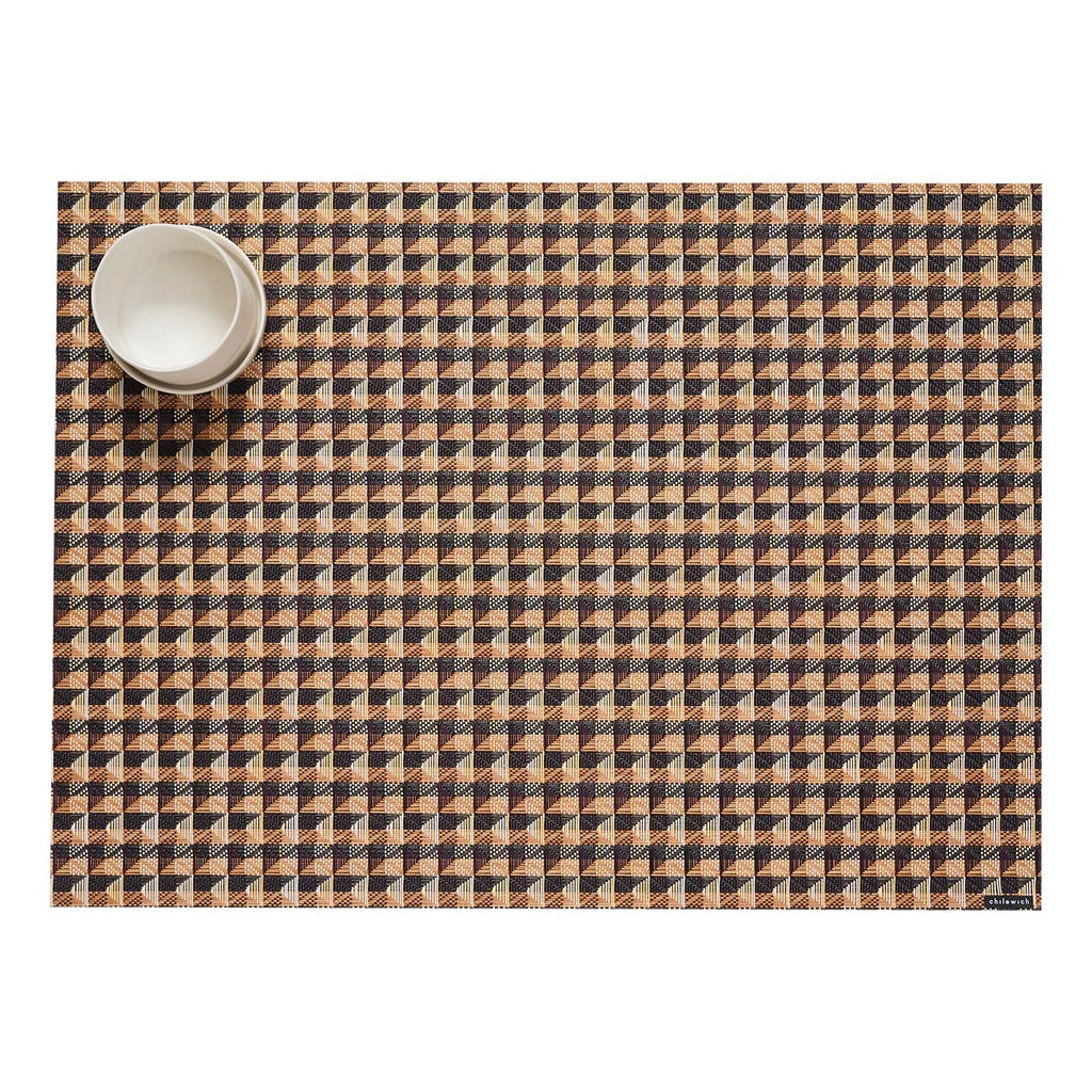 Crane Table Mat | Honey - Chilewich LLC - bluecashew kitchen homestead