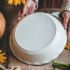 175th Anniversary Pie Dish | Green + Ivory