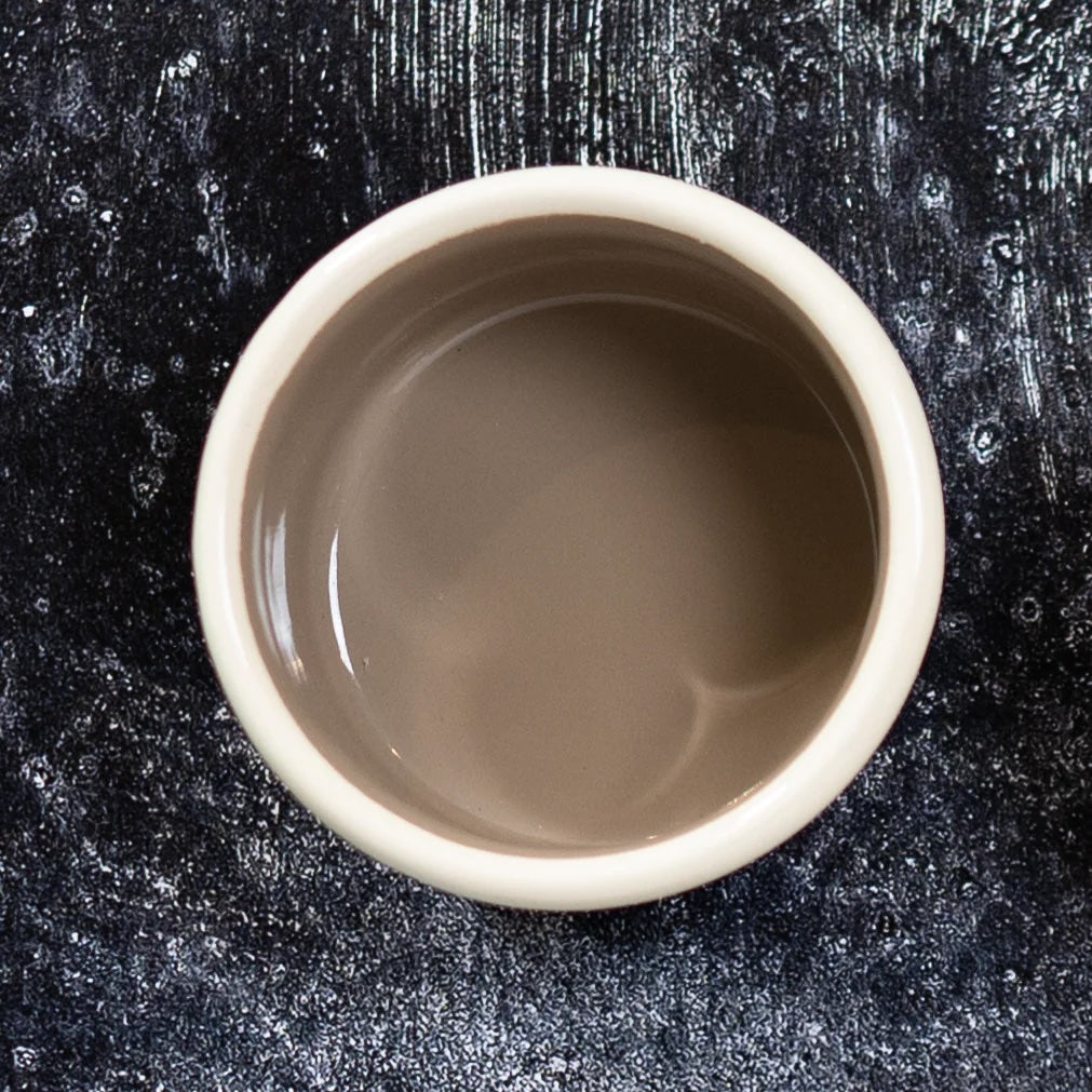 Enamel Condiment Cup | Driftwood - Earth & Nest - bluecashew kitchen homestead