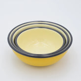 Enamel Bowls (set of 3) | Buoy - Earth & Nest - bluecashew kitchen homestead
