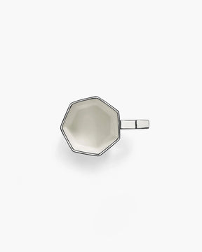 Tea Cup | White - Black Carte Blanch