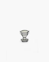 Egg Cup | White - Black Carte Blanche