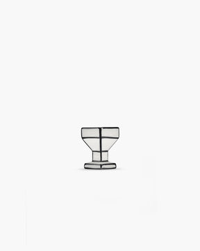 Egg Cup | White - Black Carte Blanche