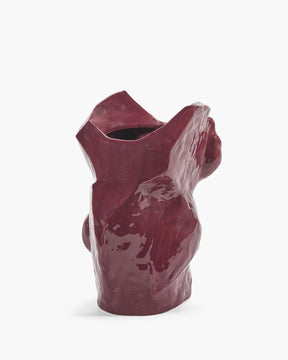 Marni Owl Vase L | Aubergine