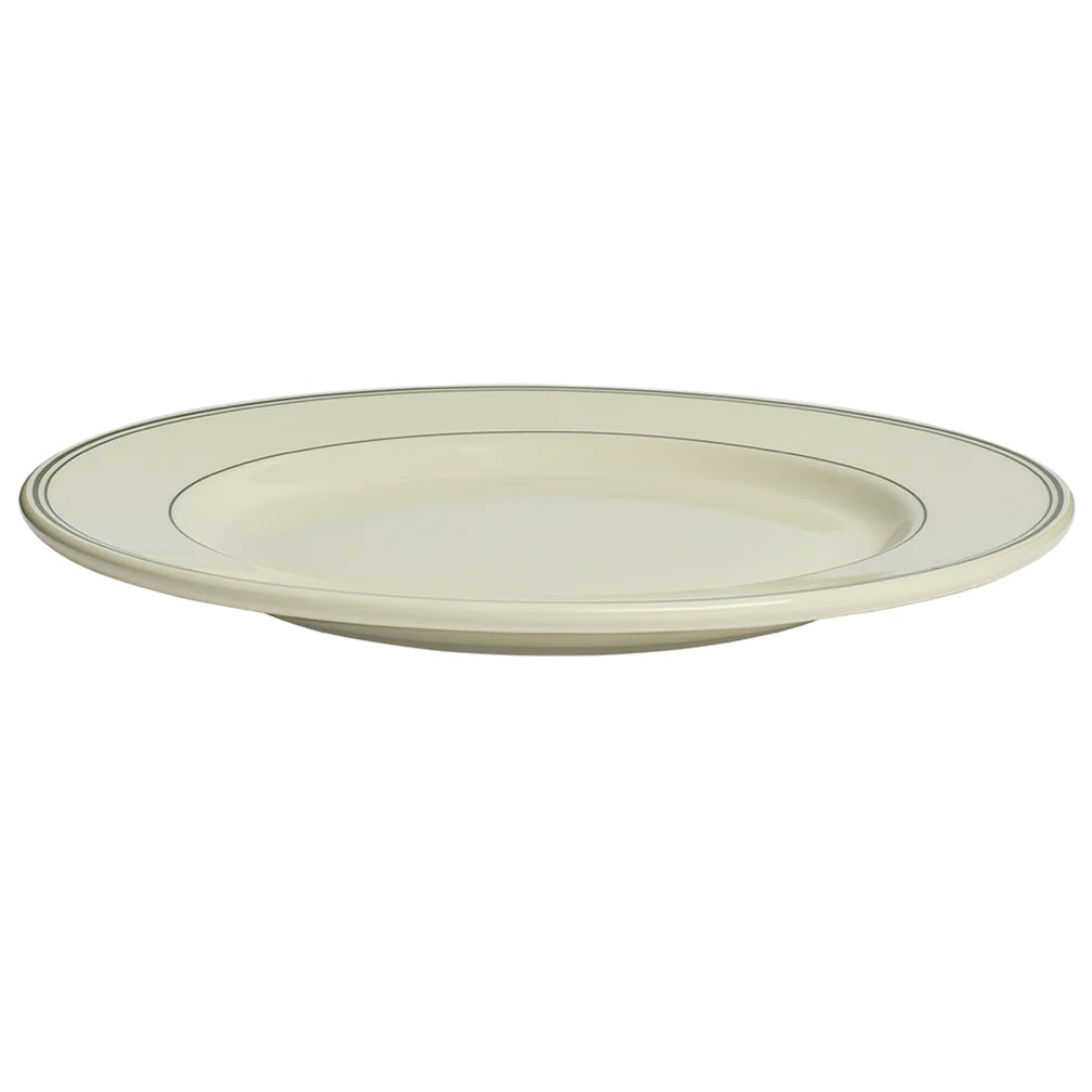 HL Greenband | Main Plate - Fishs Eddy - bluecashew kitchen homestead