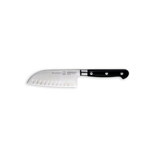 Messermeister Meridian Elite Kullenschliff Santoku Knife | 5" - Messermeister - Bluecashew Kitchen Homestead