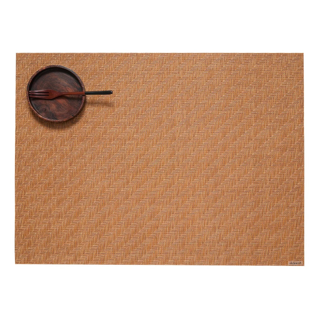 Foxtail Table Mat | Honey - Chilewich LLC - bluecashew kitchen homestead