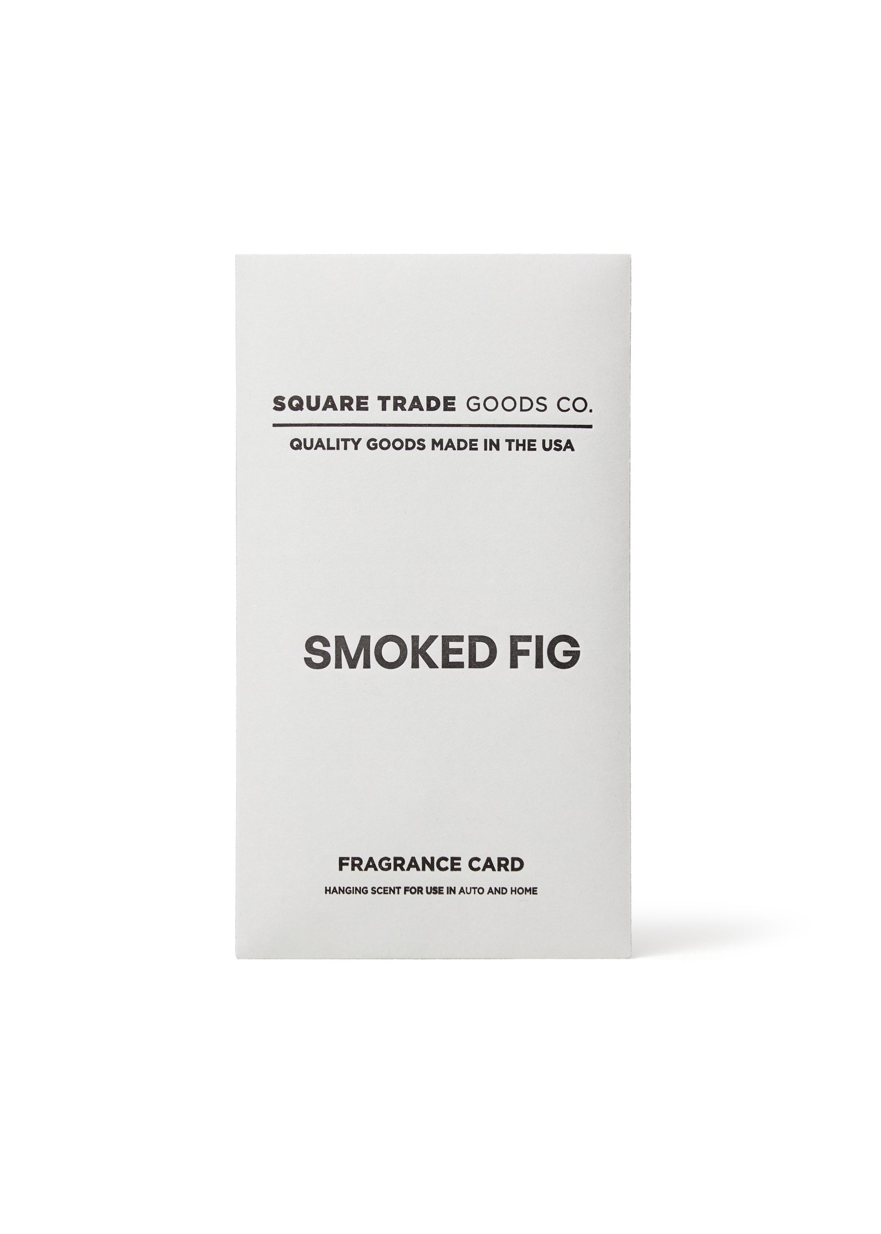 Smoked Fig Fragrance Cards - Square Trade Goods Co. - Bluecashew Kitchen Homestead