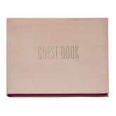 Leather Guest Book - graphic image - Bluecashew Kitchen Homestead