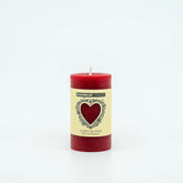 Gift of Love Beeswax Pillar | 2" x 3.25" - sunbeam candles - Bluecashew Kitchen Homestead