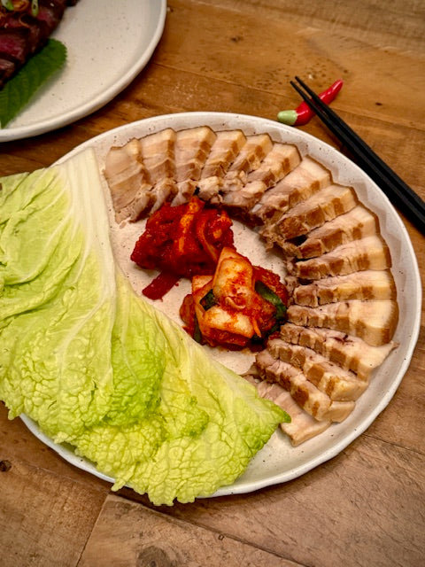 Korean Autumn Harvest Feast with Michelle Chiu | Saturday 11.08.25 @ 5pm - Kitchen Workshops - bluecashew kitchen homestead