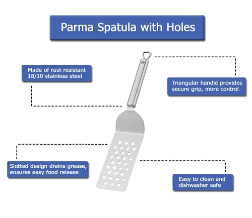 Parma Spatula w. Holes - Frieling - bluecashew kitchen homestead