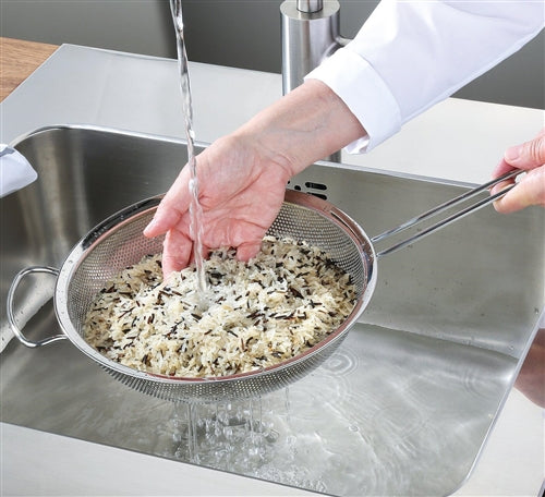 "Deluxe" Flat Strainer |  9.5" - Frieling - bluecashew kitchen homestead