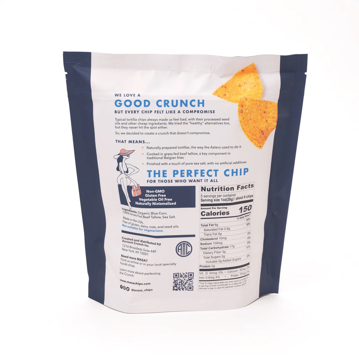 Masa Traditional Tortilla Chips | Blue