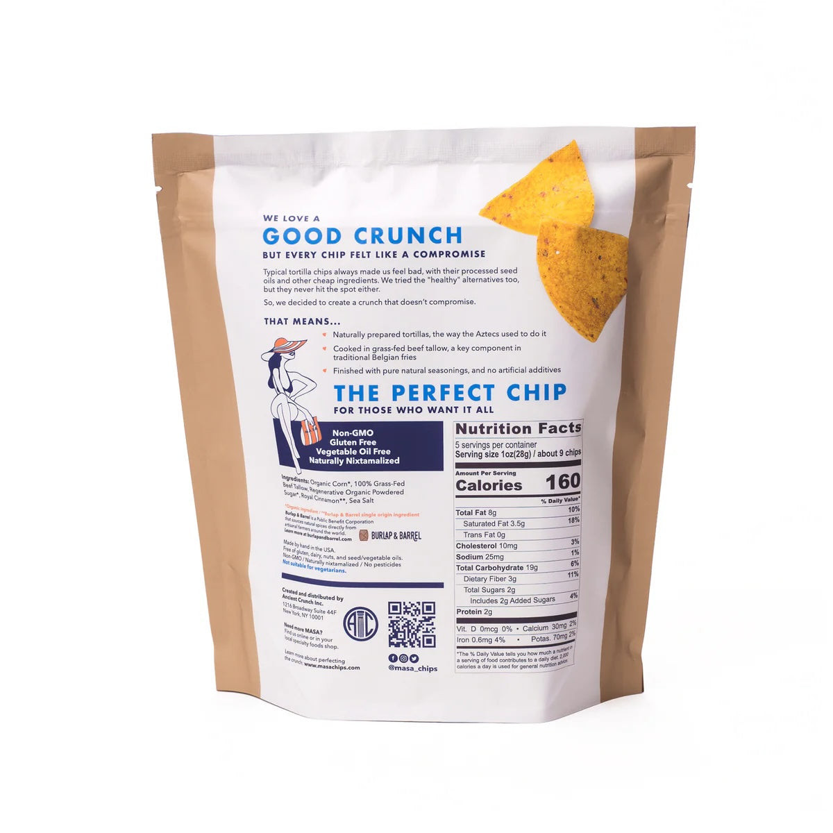Masa Traditional Tortilla Chips | Churro