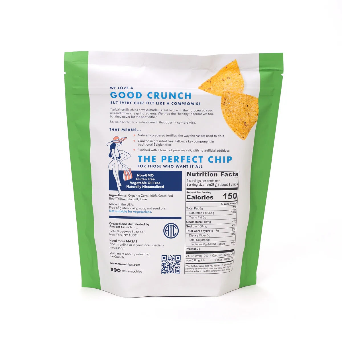 Masa Traditional Tortilla Chips | Lime