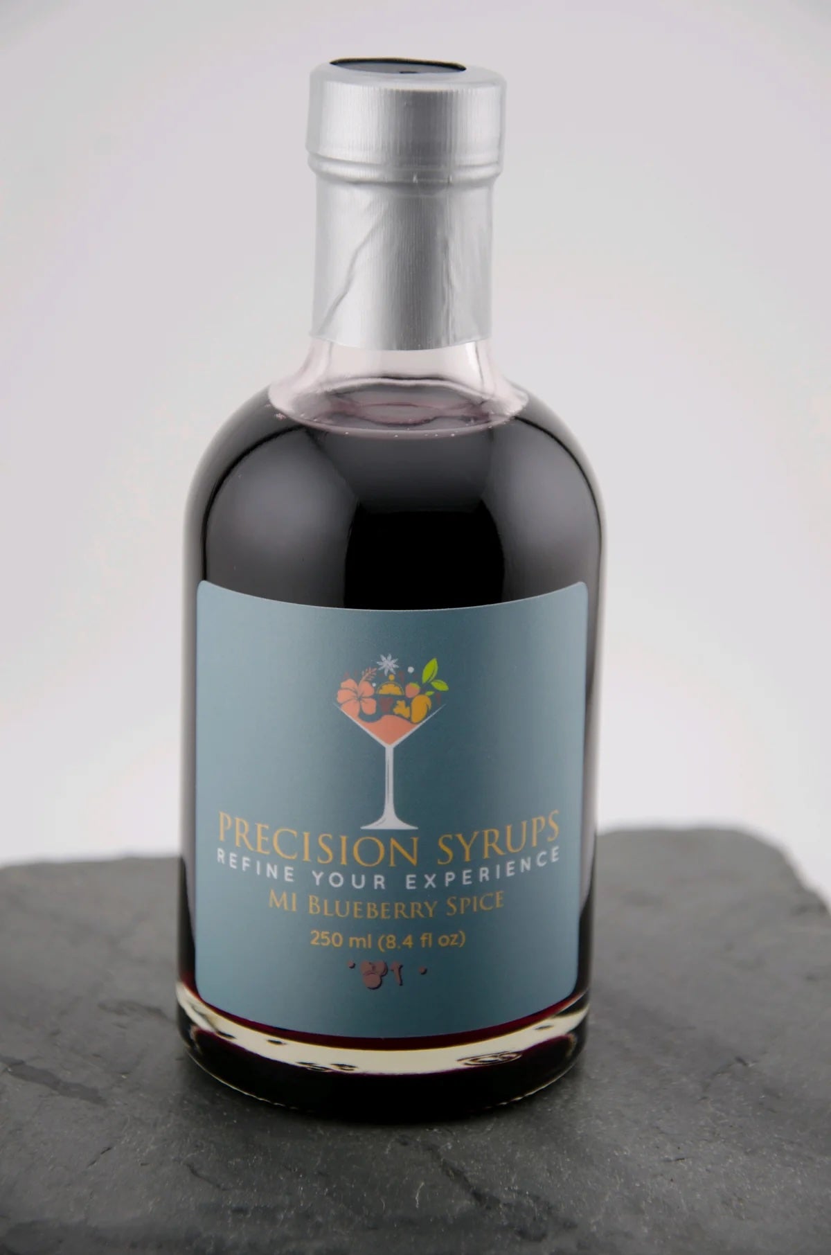 Blueberry Spice Syrup - Precision Syrups - Bluecashew Kitchen Homestead