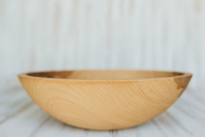 15" Beechwood Bowl with Bee's Oil Finish - Holland Bowl MillHolland Bowl Mill - Bluecashew Kitchen Homestead