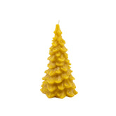 Beeswax Evergreen Tree Candle | Natural